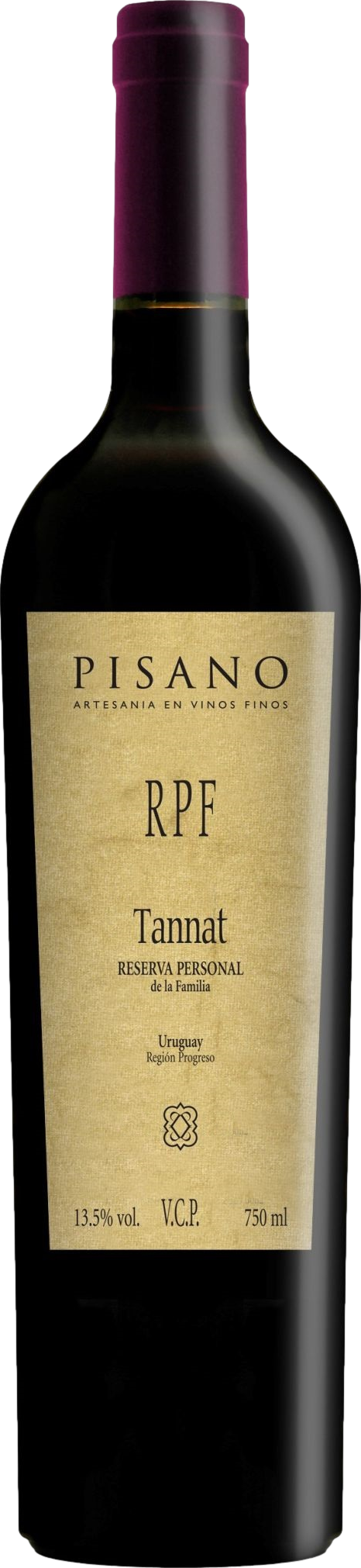 Pisano RPF Reserva Personal de la Familia Tannat 2021 afbeelding