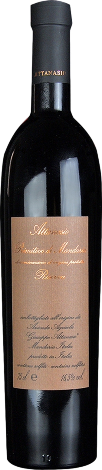 Attanasio Primitivo di Manduria Reserva 2017 afbeelding