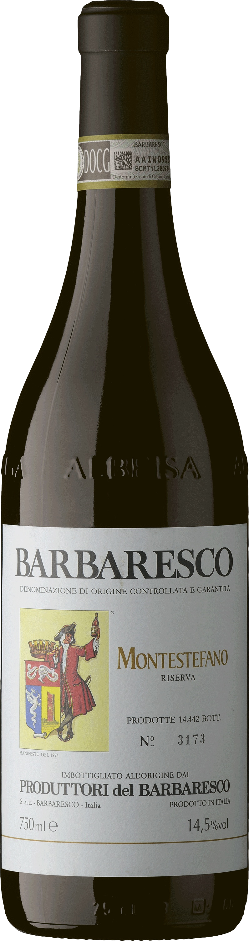 Produttori del Barbaresco Barbaresco Riserva Montestefano 2020 afbeelding
