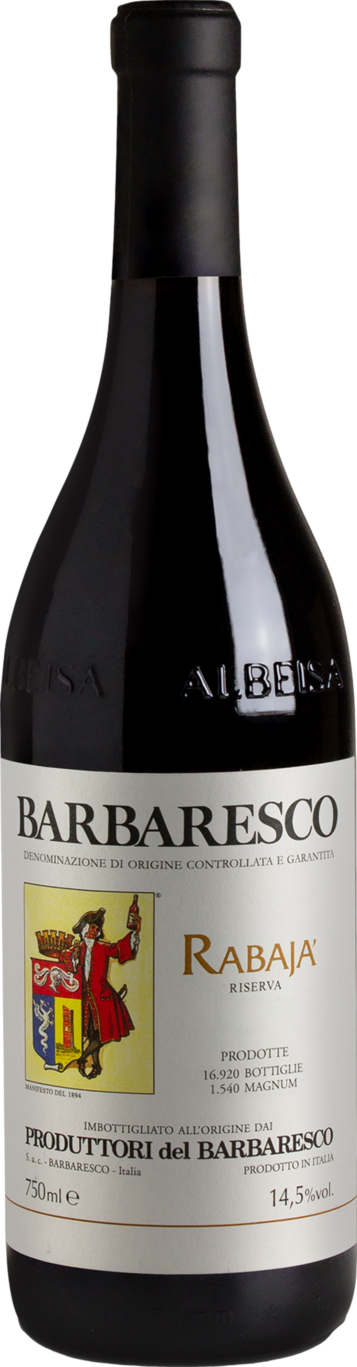 Produttori del Barbaresco Barbaresco Riserva Rabaja 2021 afbeelding