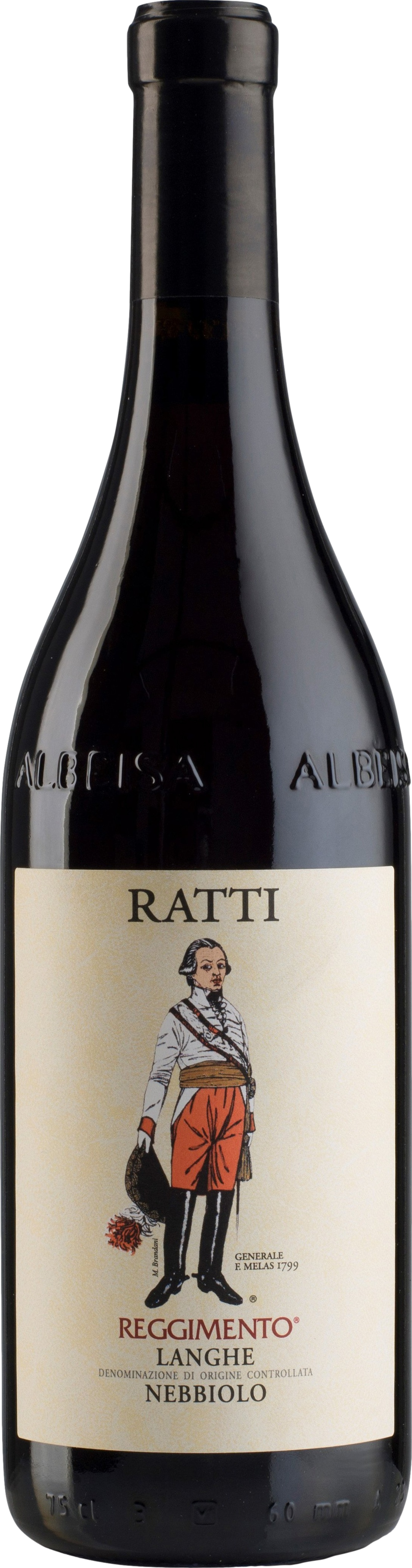 Renato Ratti Langhe Nebbiolo Reggimento 2022 afbeelding