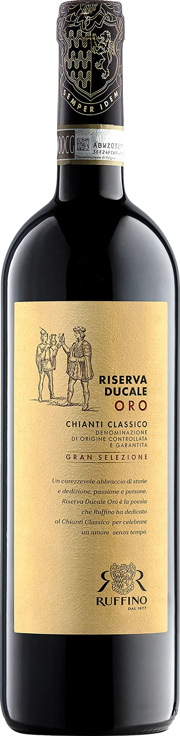 Ruffino Chianti Classico Gran Selezione Riserva Ducale Oro 2021 afbeelding