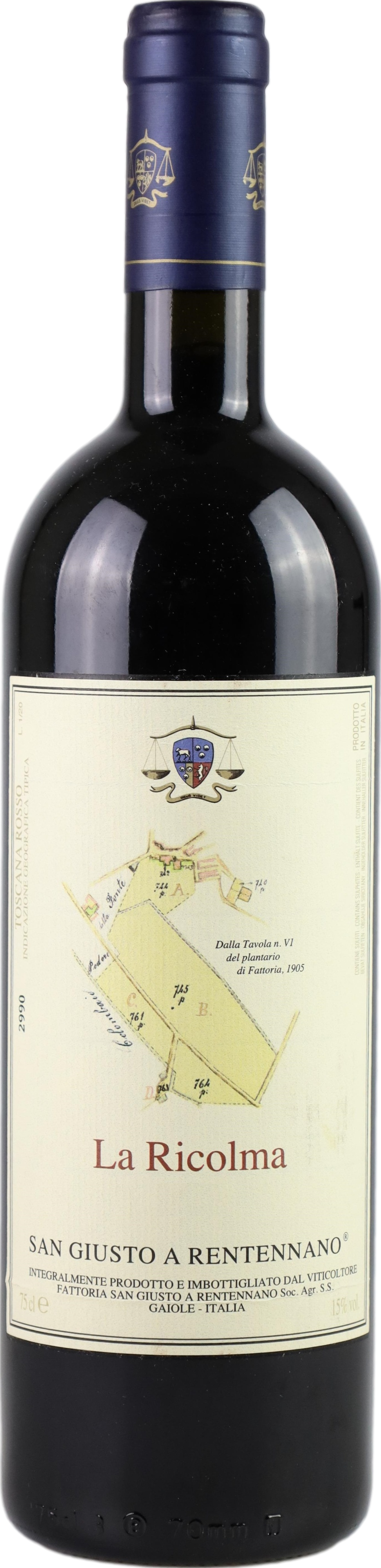 San Giusto a Rentennano La Ricolma 2022 afbeelding