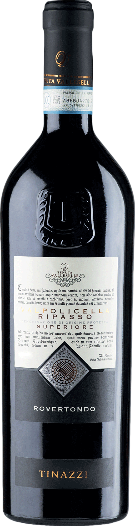 Tinazzi  Valleselle Rovertondo Valpolicella Ripasso Superiore 2019 afbeelding