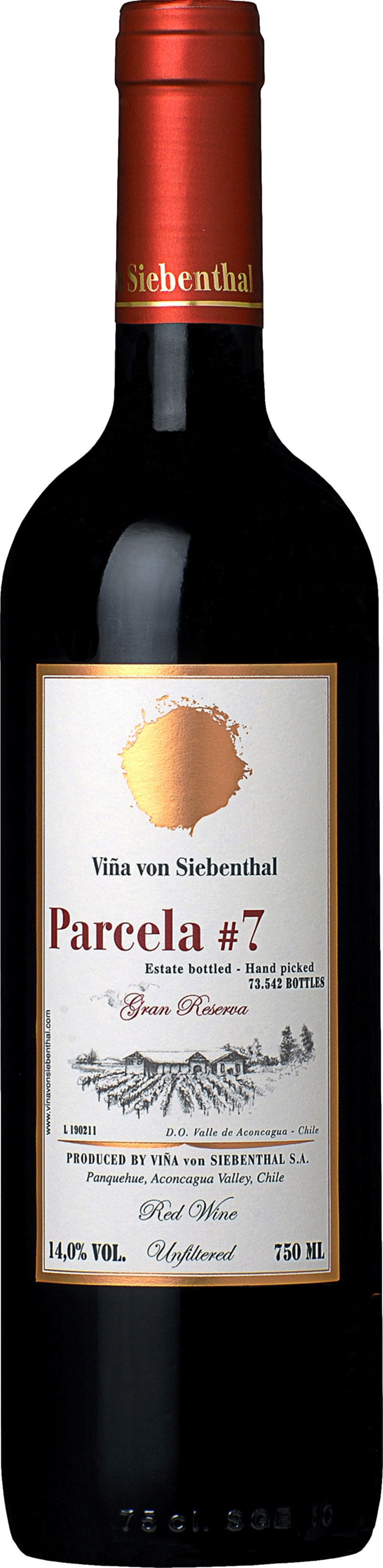 Vina von Siebenthal Parcela 7 2020 afbeelding