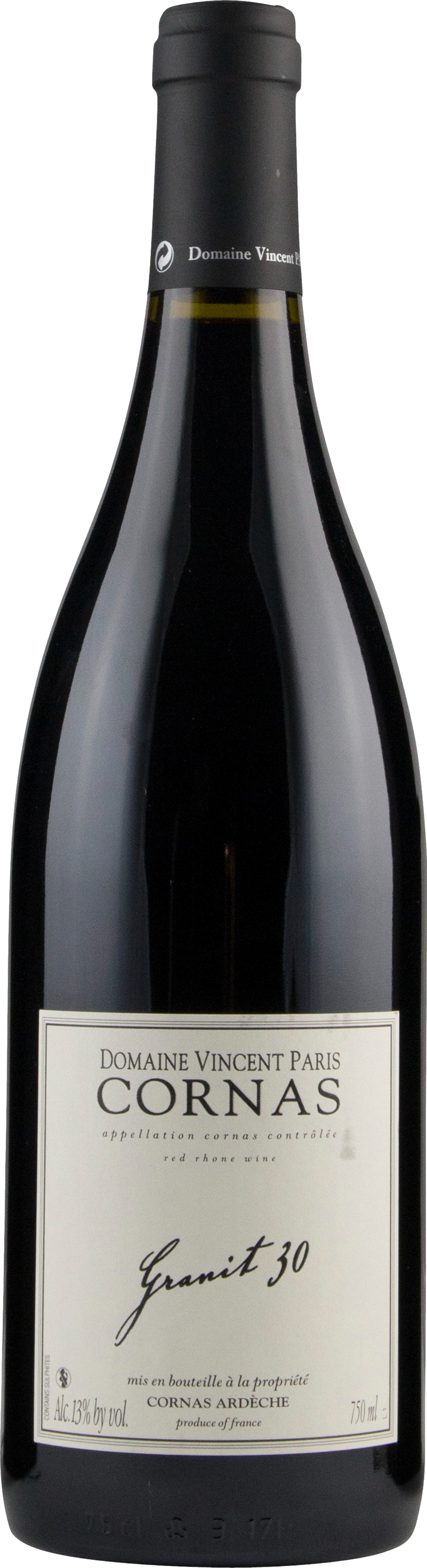 Vincent Paris Cornas Granit 30 2023 afbeelding