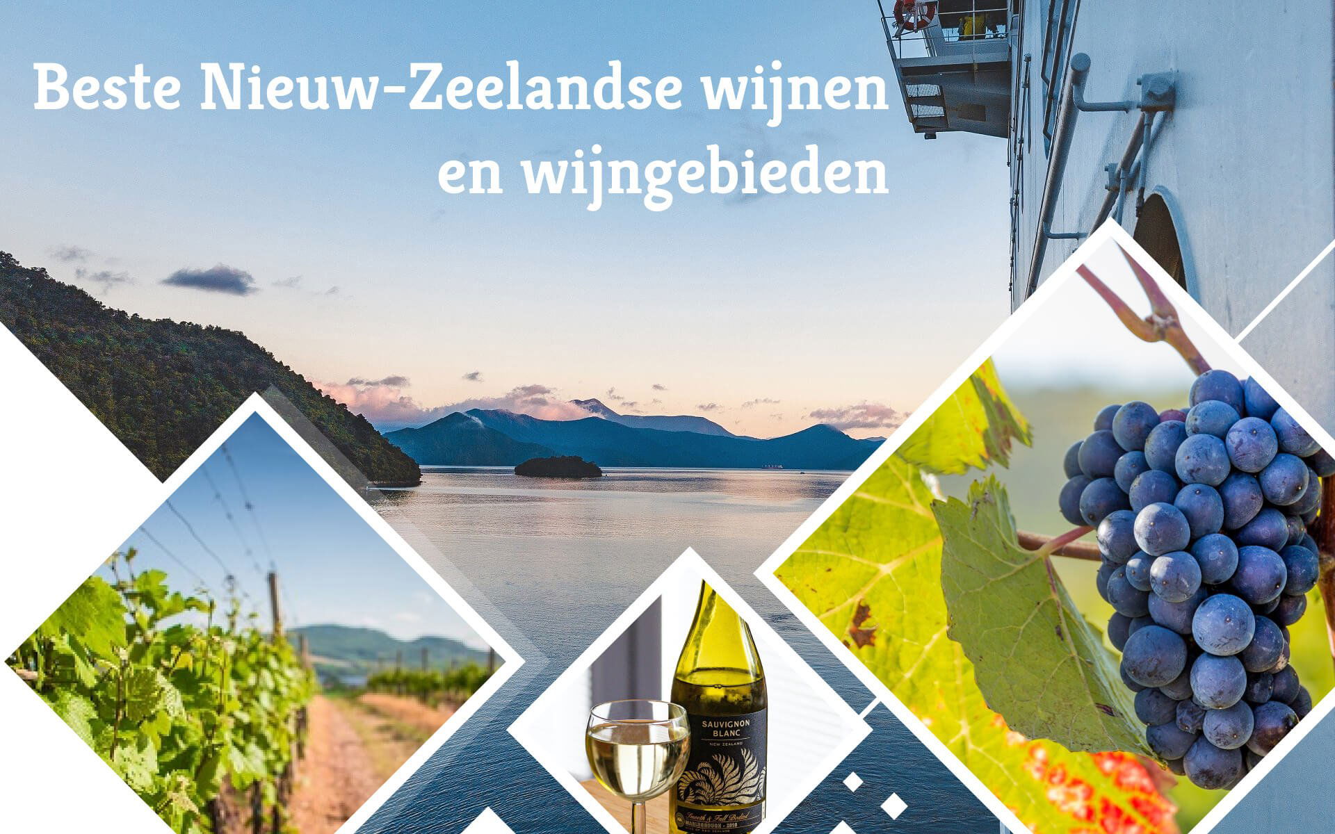 Nieuw-Zeelandse wijnen: Zomerse drankjes van de rand van de wereld